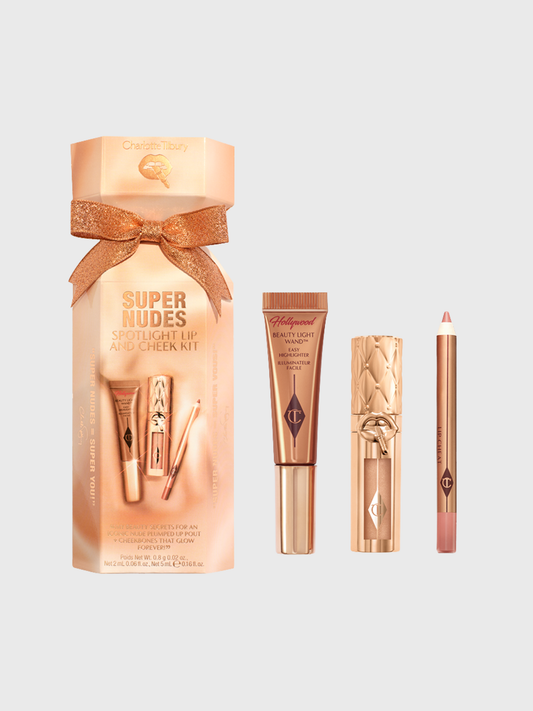 Charlotte Tilbury Super Nudes Spotlight Lip and Cheek Kit