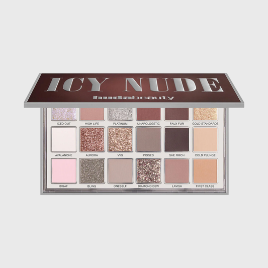 Huda Beauty Icy Nude Eyeshadow Palette
