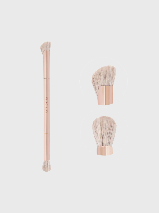Patrick Ta Dual-Ended Precision Nose Contour Brush
