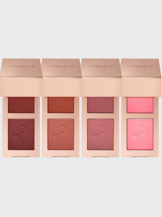 Patrick Ta Mini Double-Take Creme & Powder Blush Duo