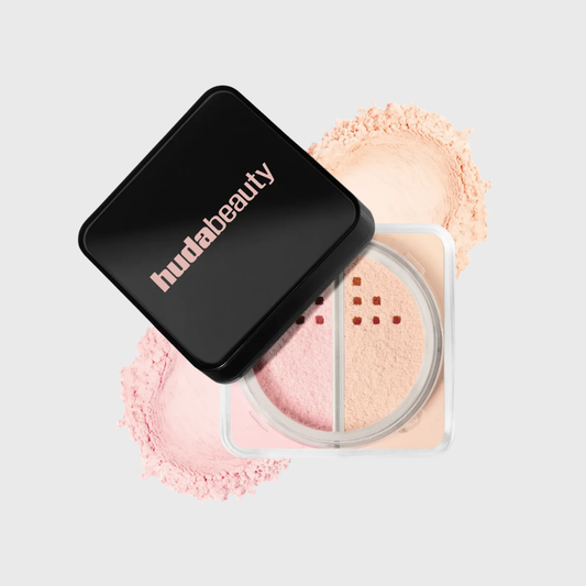 Huda Beauty Easy Bake Loose Powder Brightening + Correcting Duo
