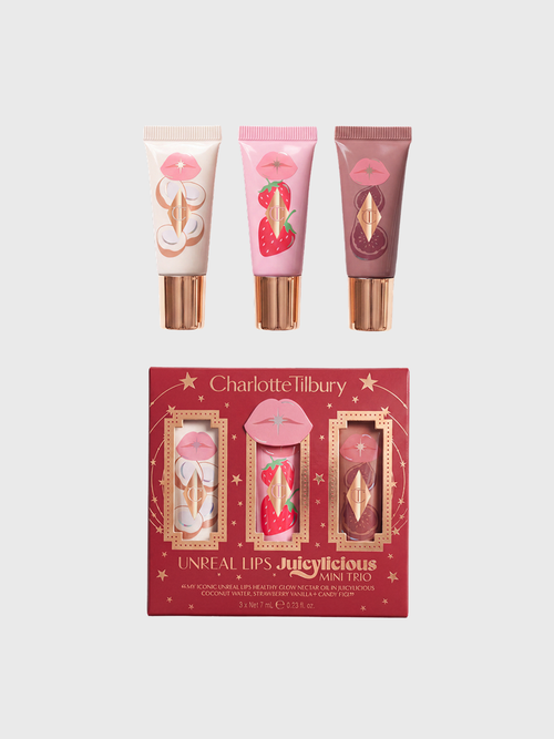Charlotte Tilbury Unreal Lips Juicylicious Mini Trio