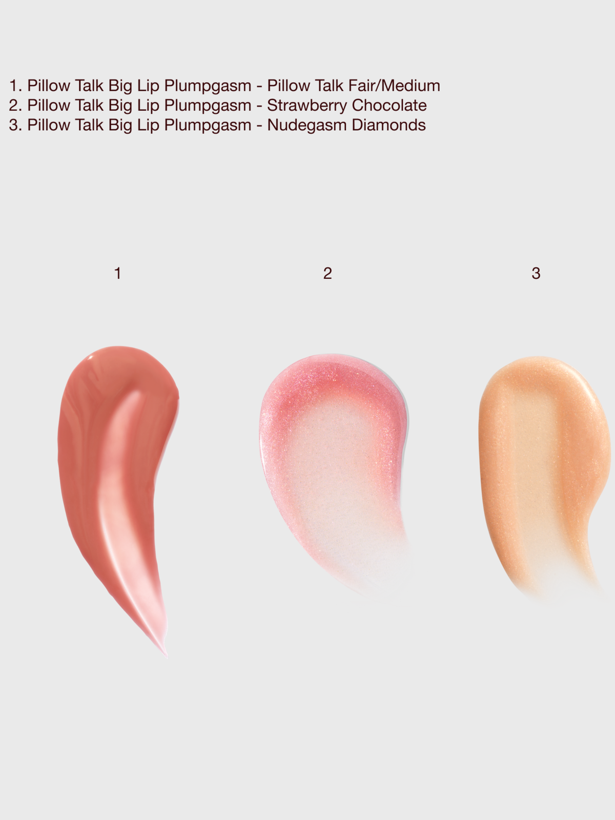 Charlotte Tilbury Big Lip Plumpgasm Mini Trio