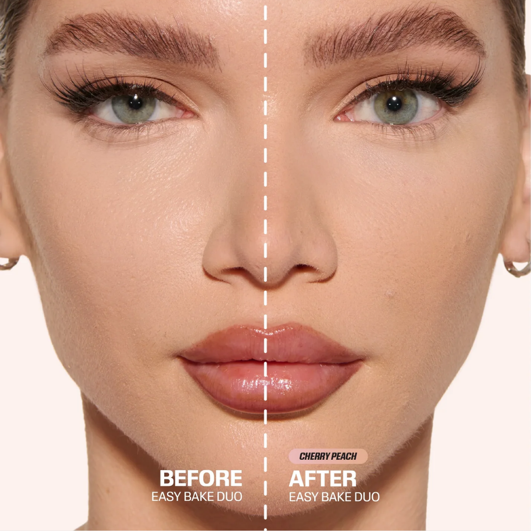Huda Beauty Easy Bake Loose Powder Brightening + Correcting Duo