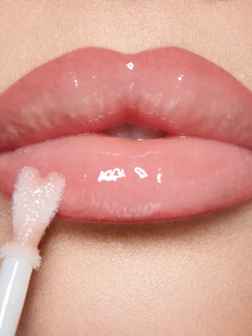Charlotte Tilbury Mini Glossy Pink Lip Gloss + Liner Set