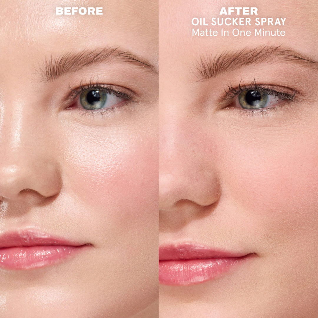 One Size Oil Sucker Prep & Refresh Mattifying Duo