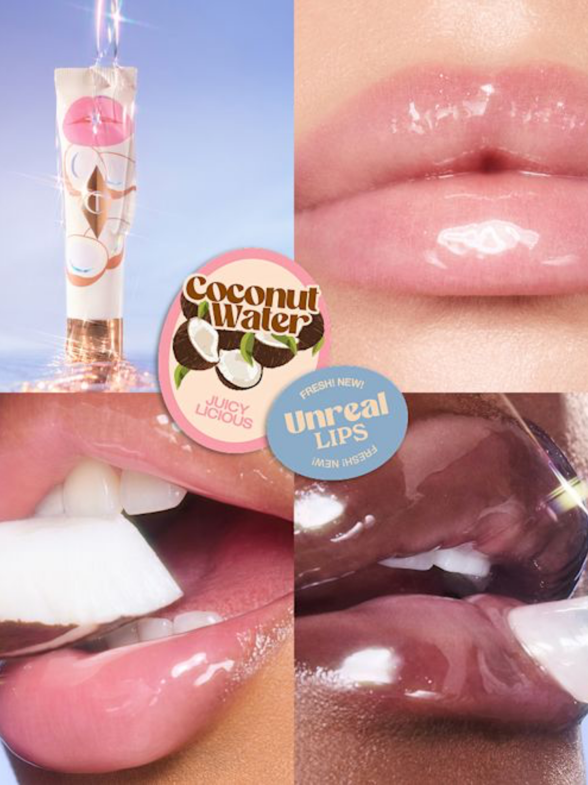 Charlotte Tilbury Unreal Lips Juicylicious Mini Trio