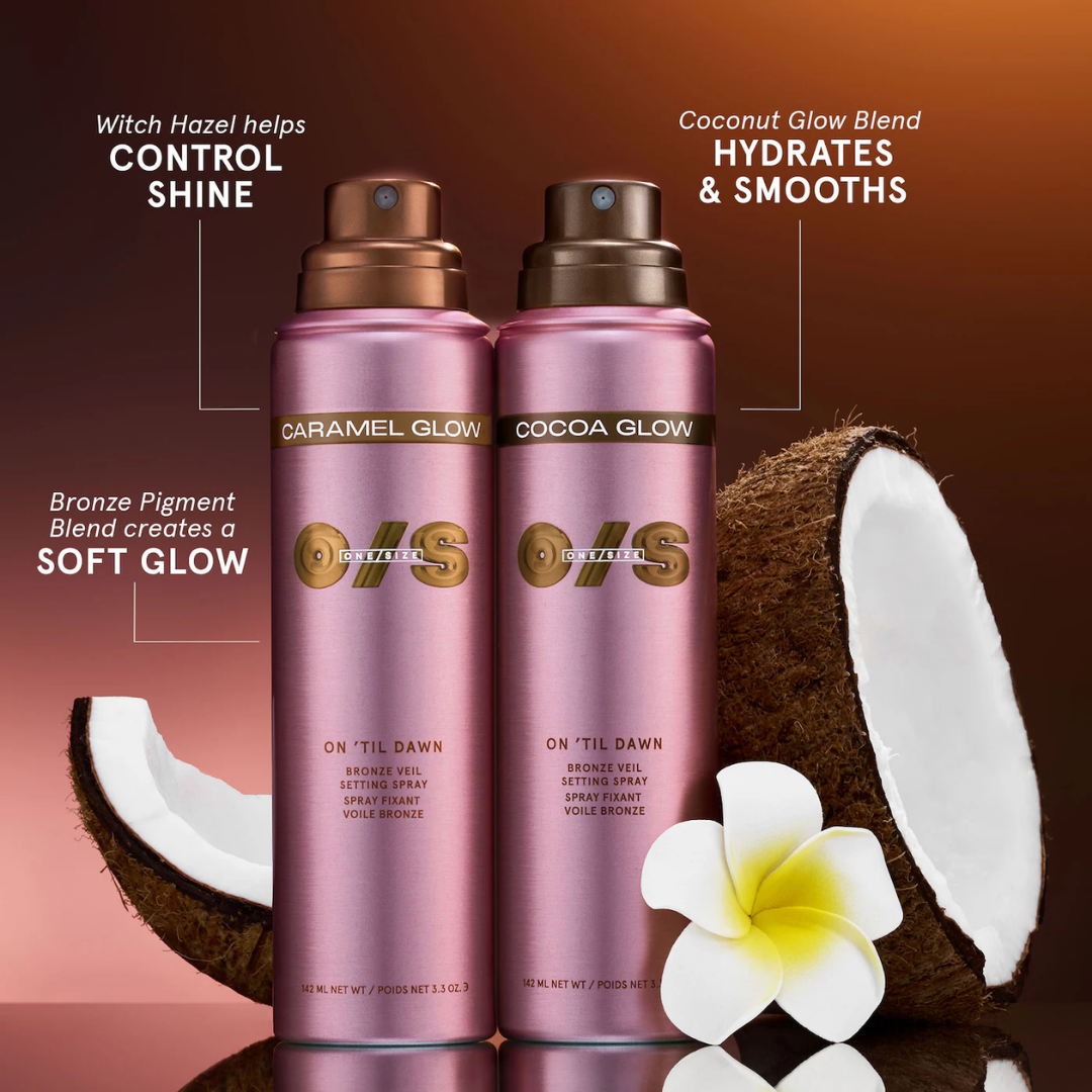 One Size On 'Til Dawn Bronze Veil Waterproof Setting Spray