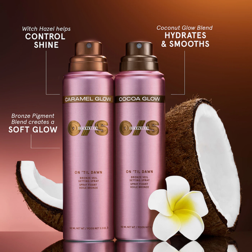 One Size On 'Til Dawn Bronze Veil Waterproof Setting Spray