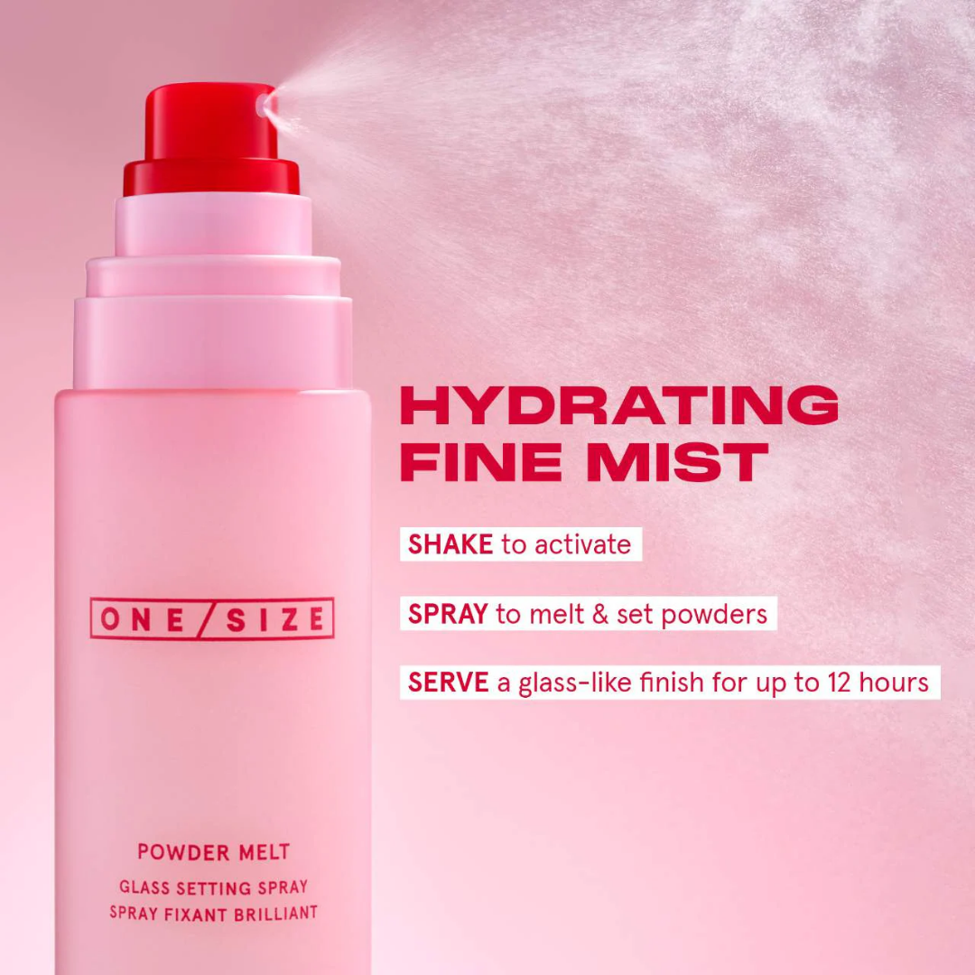 One Size Mini Powder Melt Glass Setting Spray - 30 ml