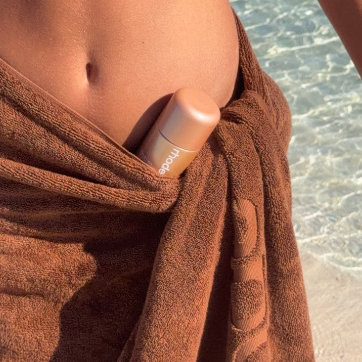 Rhode Terry Towel con Pocket Bronze